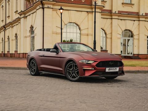 Прокат Ford Mustang cabrio 2018 — аренда авто в Калининграде